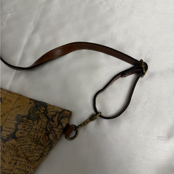 Patricia Nash Tinchi Belt Bag European Map Fanny Pack Belt Bag Leather Women's - Picture 6 of 13